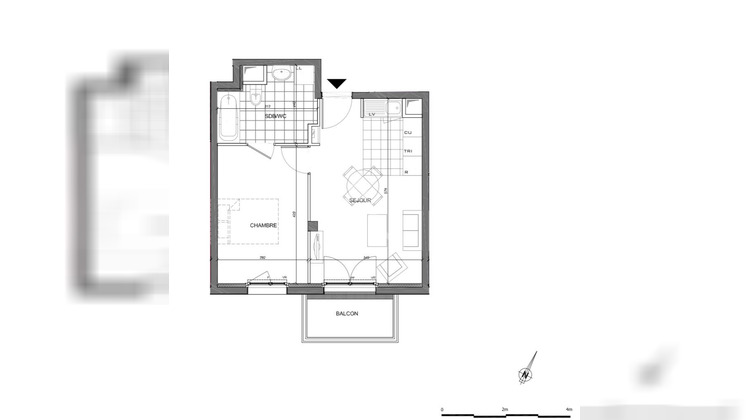 Ma-Cabane - Vente Appartement VILLEPINTE, 38 m²