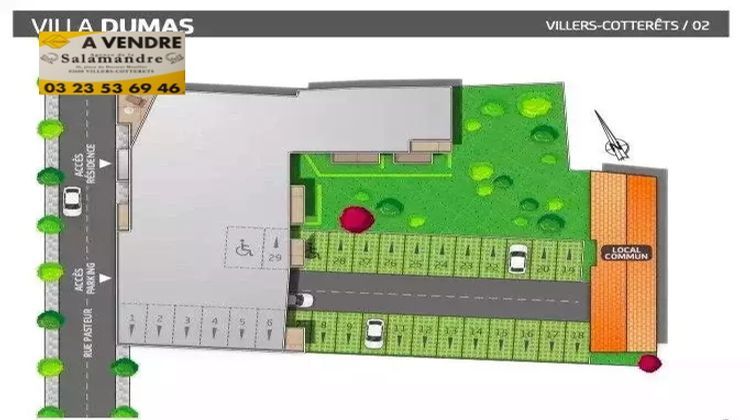 Ma-Cabane - Vente Appartement VILLERS-COTTERETS, 43 m²