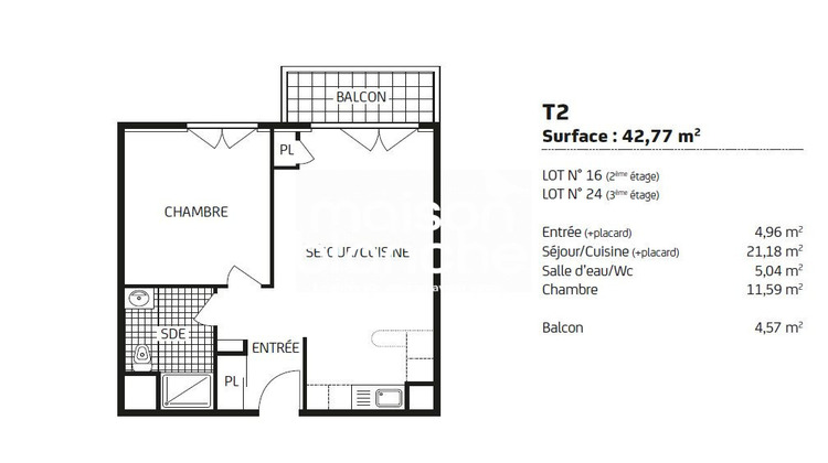 Ma-Cabane - Vente Appartement Villers-Cotterêts, 42 m²