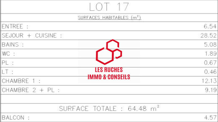Ma-Cabane - Vente Appartement Villers-Cotterêts, 64 m²