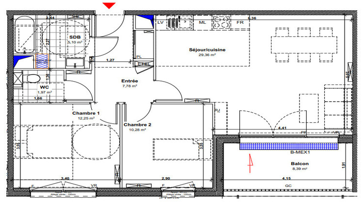 Ma-Cabane - Vente Appartement Villers-lès-Nancy, 66 m²