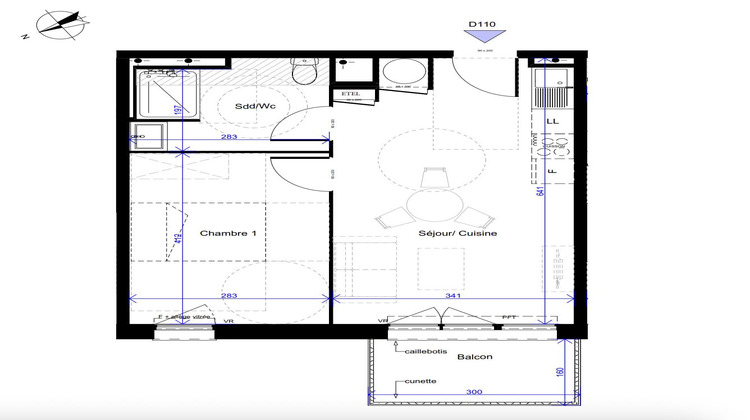Ma-Cabane - Vente Appartement Villers-sur-Mer, 38 m²