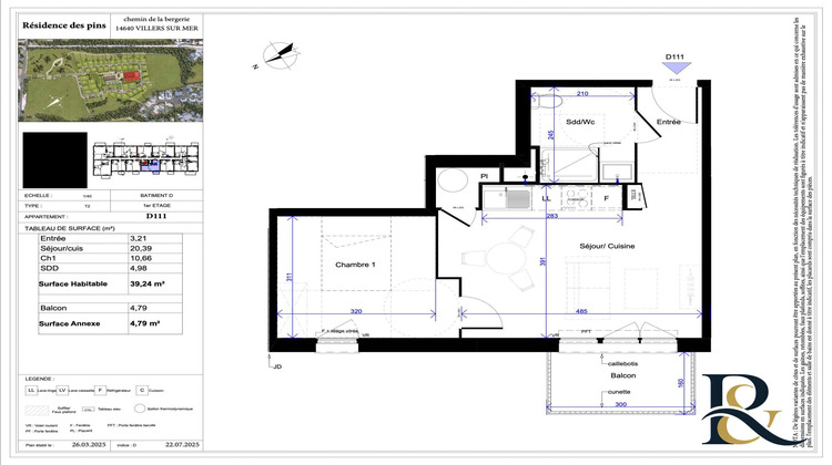 Ma-Cabane - Vente Appartement Villers-sur-Mer, 39 m²