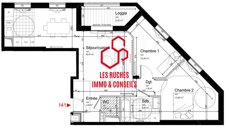 Ma-Cabane - Vente Appartement Villetaneuse, 67 m²