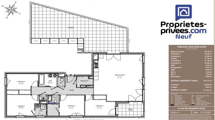 Ma-Cabane - Vente Appartement VILLEURBANNE, 116 m²