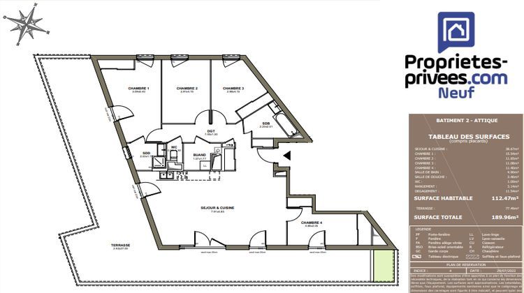 Ma-Cabane - Vente Appartement VILLEURBANNE, 112 m²