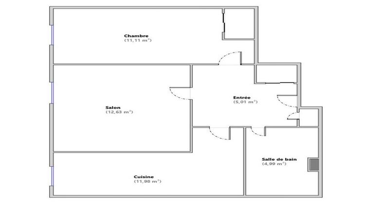 Ma-Cabane - Vente Appartement Villeurbanne, 46 m²