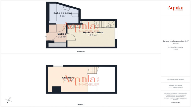 Ma-Cabane - Vente Appartement Villeurbanne, 32 m²