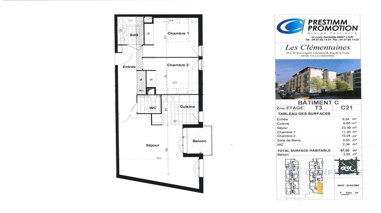 Ma-Cabane - Vente Appartement Villeurbanne, 67 m²