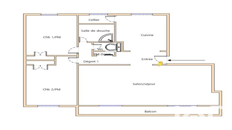 Ma-Cabane - Vente Appartement Villeurbanne, 67 m²