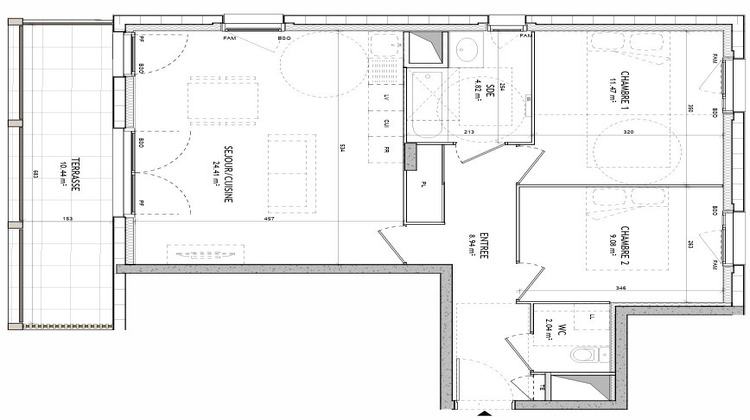 Ma-Cabane - Vente Appartement VILLEURBANNE, 61 m²
