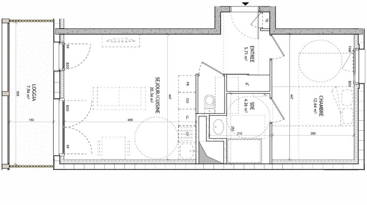 Ma-Cabane - Vente Appartement VILLEURBANNE, 44 m²