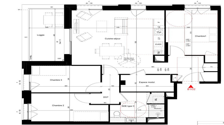 Ma-Cabane - Vente Appartement VILLEURBANNE, 84 m²