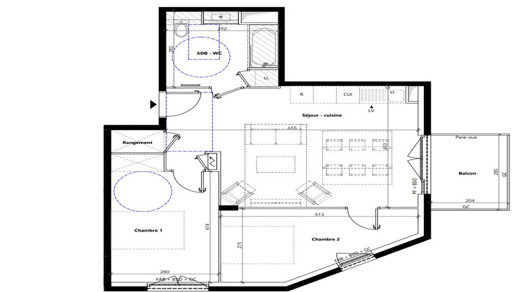 Ma-Cabane - Vente Appartement VILLEURBANNE, 60 m²