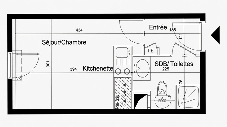 Ma-Cabane - Vente Appartement VILLEURBANNE, 18 m²