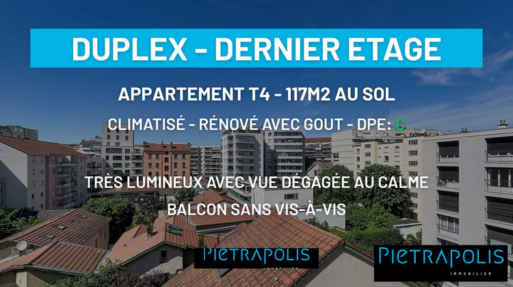 Ma-Cabane - Vente Appartement Villeurbanne, 117 m²