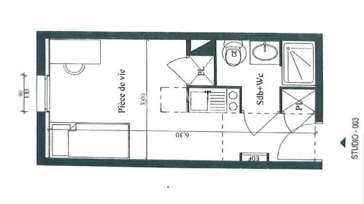 Ma-Cabane - Vente Appartement Villeurbanne, 18 m²