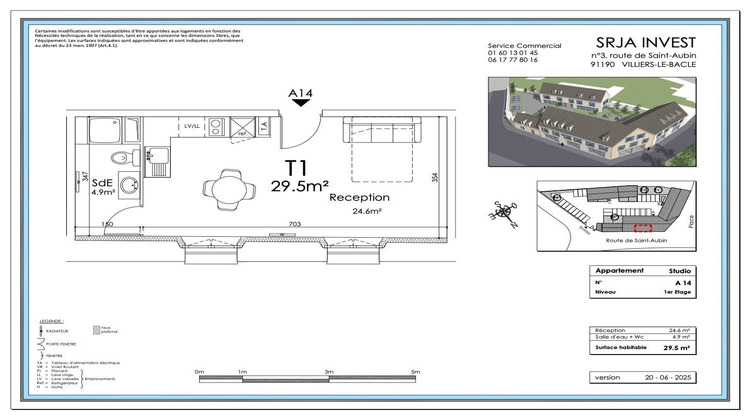 Ma-Cabane - Vente Appartement Villiers-le-Bâcle, 29 m²