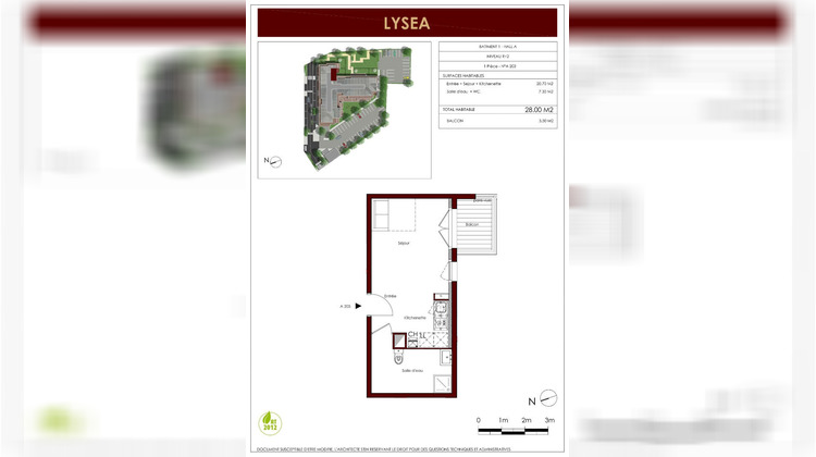 Ma-Cabane - Vente Appartement VILLIERS-LE-BEL, 28 m²