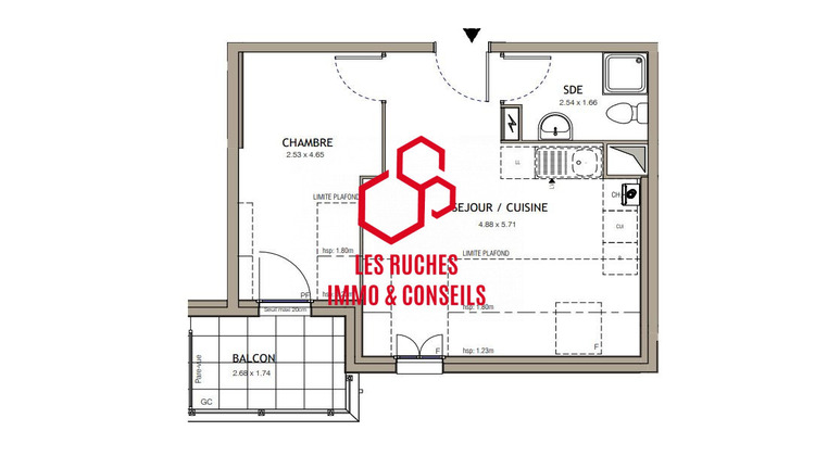 Ma-Cabane - Vente Appartement Villiers-le-Bel, 33 m²