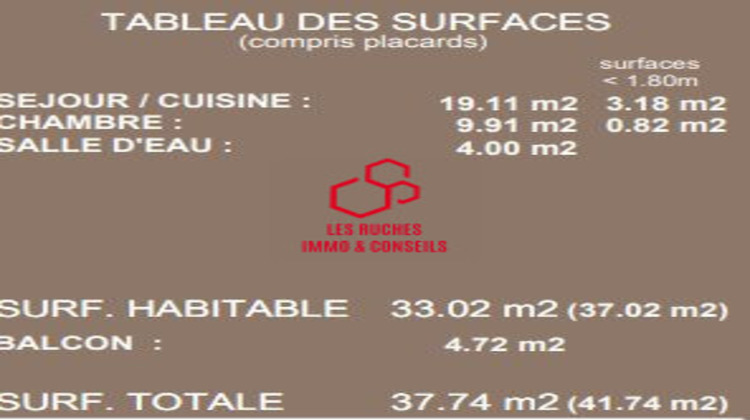 Ma-Cabane - Vente Appartement Villiers-le-Bel, 33 m²