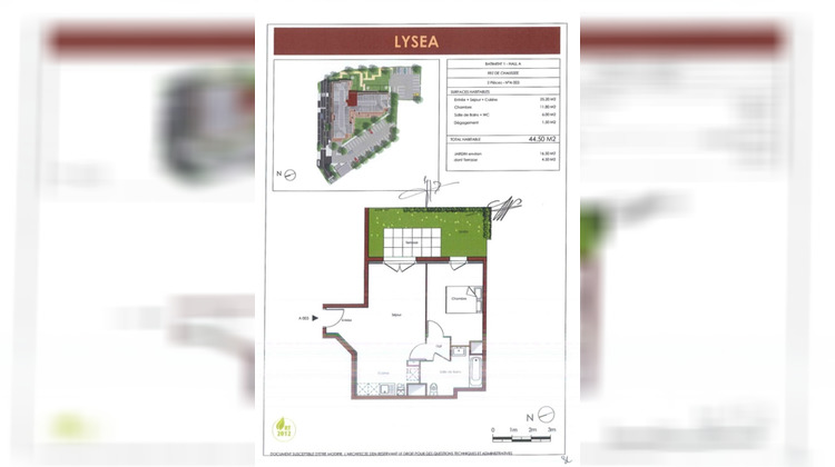 Ma-Cabane - Vente Appartement VILLIERS-LE-BEL, 44 m²