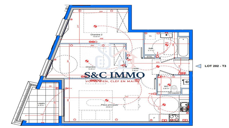 Ma-Cabane - Vente Appartement Villiers-sur-Marne, 61 m²
