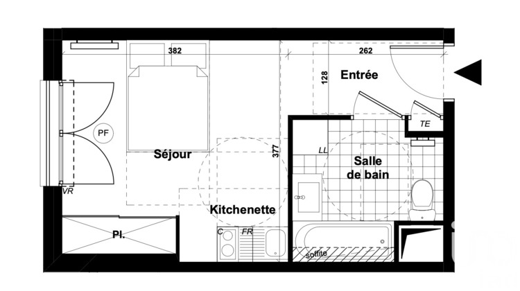 Ma-Cabane - Vente Appartement Villiers-sur-Marne, 23 m²