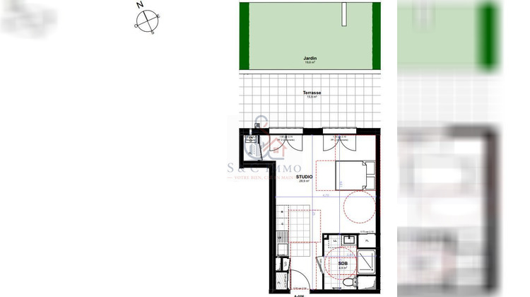 Ma-Cabane - Vente Appartement Villiers-sur-Marne, 35 m²