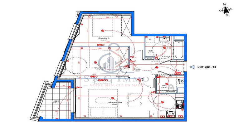 Ma-Cabane - Vente Appartement Villiers-sur-Marne, 60 m²