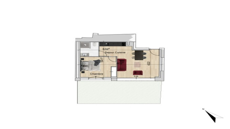Ma-Cabane - Vente Appartement VINZIER, 42 m²