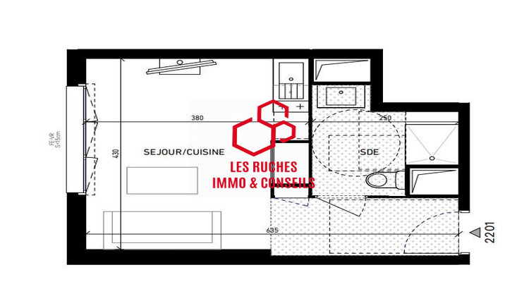 Ma-Cabane - Vente Appartement Viry-Châtillon, 24 m²