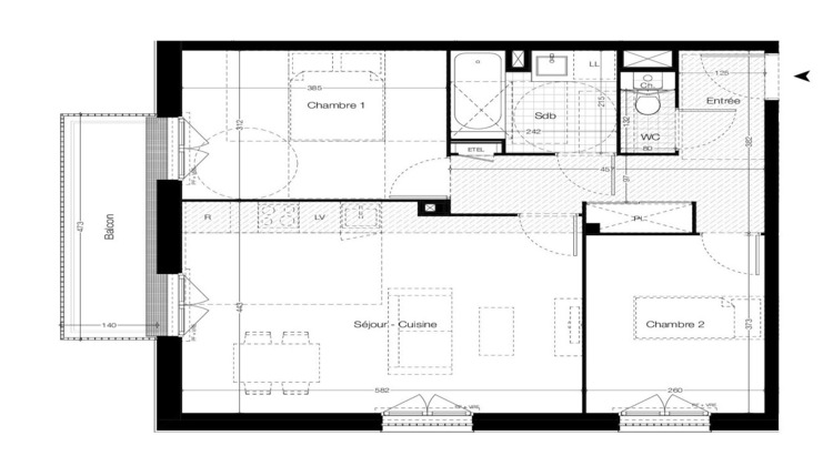 Ma-Cabane - Vente Appartement VITRE, 62 m²