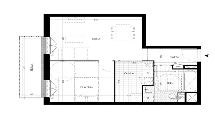 Ma-Cabane - Vente Appartement VITRE, 45 m²