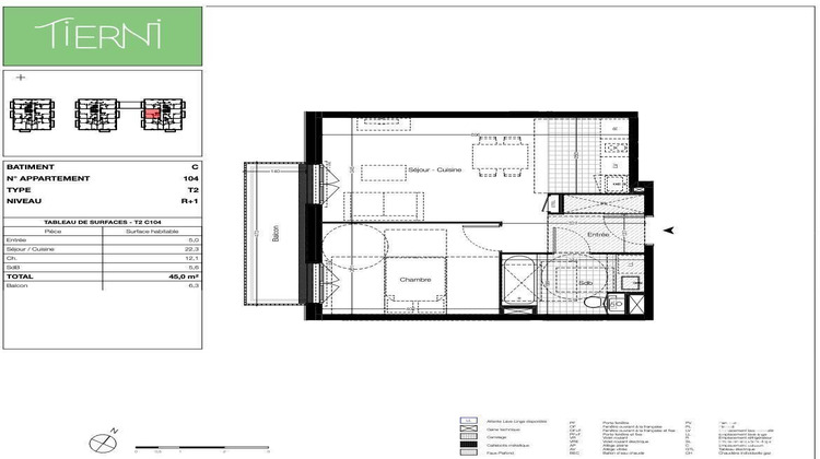 Ma-Cabane - Vente Appartement Vitré, 45 m²