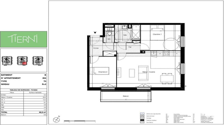 Ma-Cabane - Vente Appartement Vitré, 62 m²