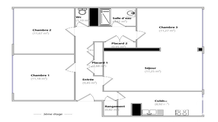 Ma-Cabane - Vente Appartement Vitry-sur-Seine, 77 m²