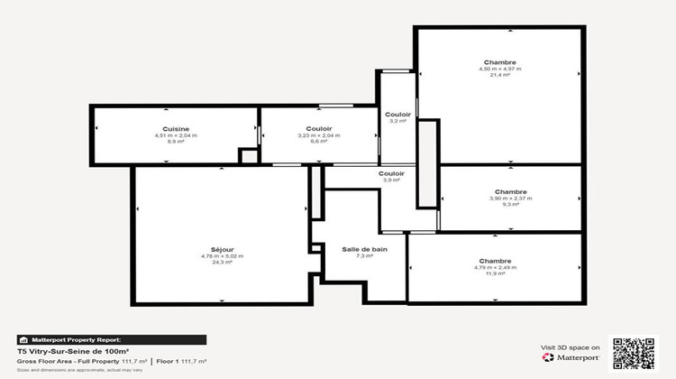 Ma-Cabane - Vente Appartement VITRY SUR SEINE, 100 m²