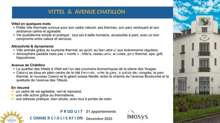 Ma-Cabane - Vente Appartement Vittel, 42 m²