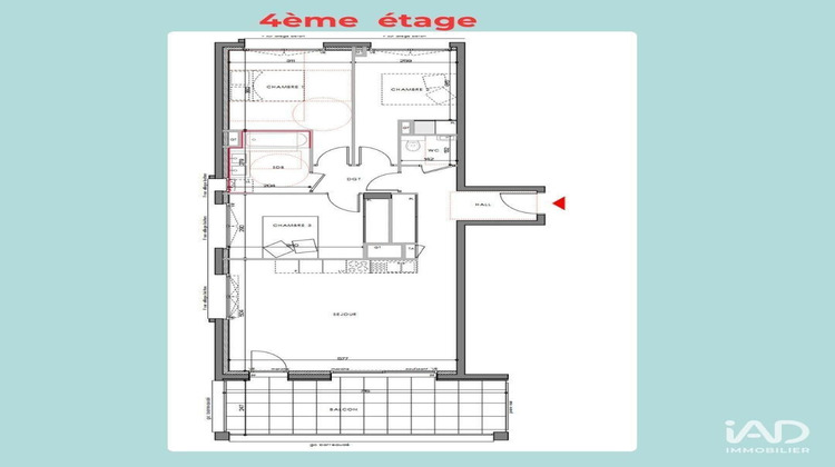 Ma-Cabane - Vente Appartement Voiron, 83 m²