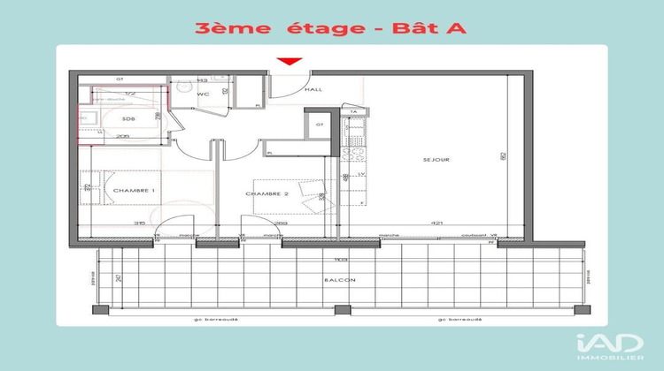 Ma-Cabane - Vente Appartement Voiron, 63 m²
