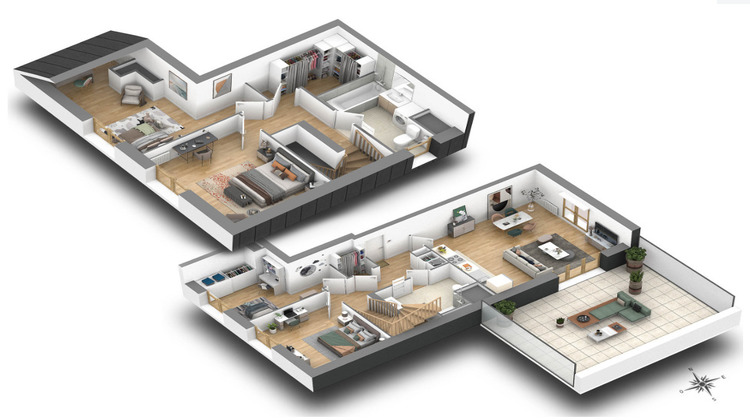Ma-Cabane - Vente Appartement VOISINS-LE-BRETONNEUX, 98 m²