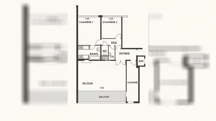 Ma-Cabane - Vente Appartement Wasquehal, 85 m²