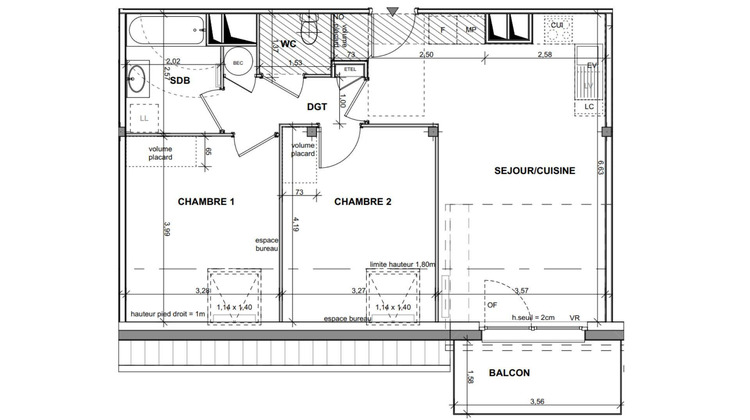 Ma-Cabane - Vente Appartement Wintzenheim, 57 m²
