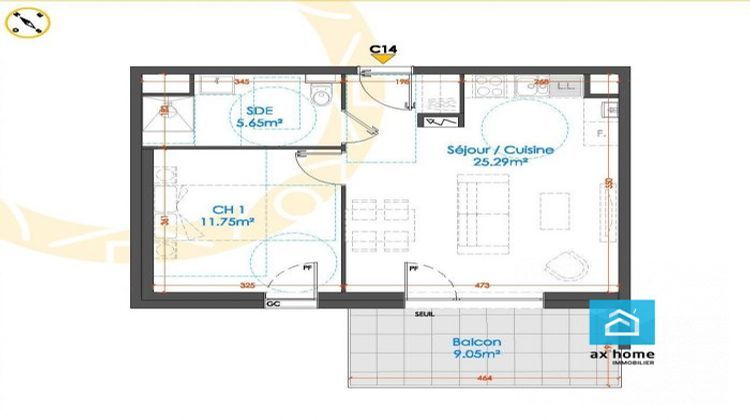 Ma-Cabane - Vente Appartement Wisches, 43 m²