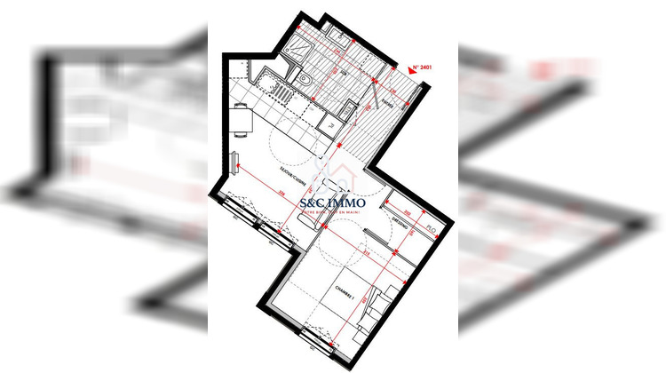 Ma-Cabane - Vente Appartement Wissous, 43 m²