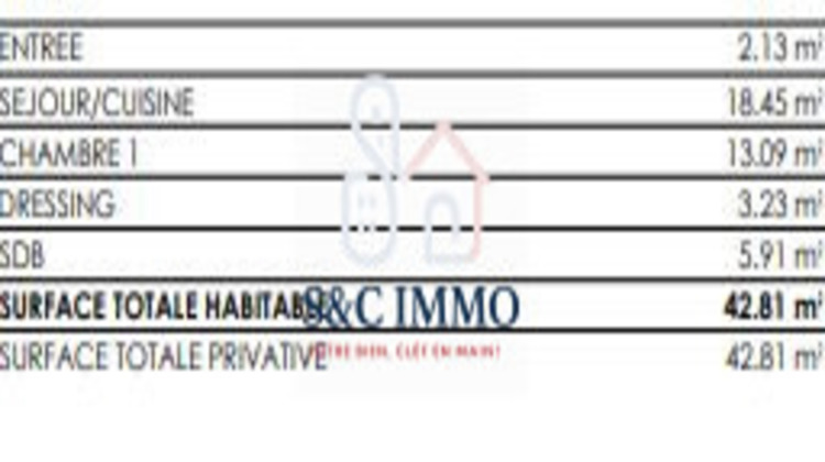 Ma-Cabane - Vente Appartement Wissous, 43 m²