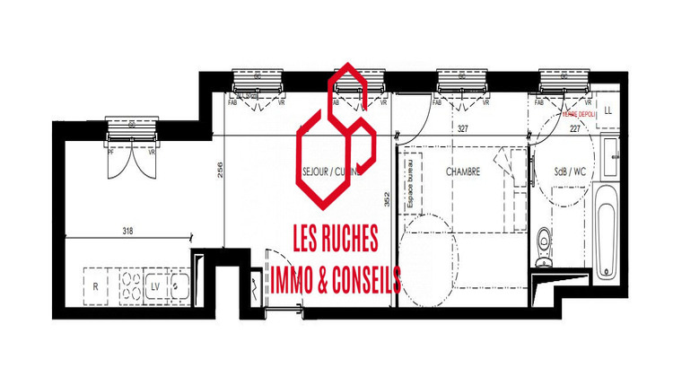 Ma-Cabane - Vente Appartement Yerres, 43 m²