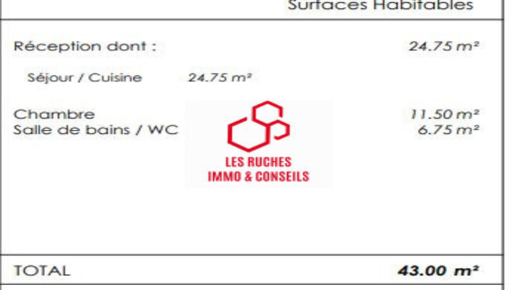 Ma-Cabane - Vente Appartement Yerres, 43 m²