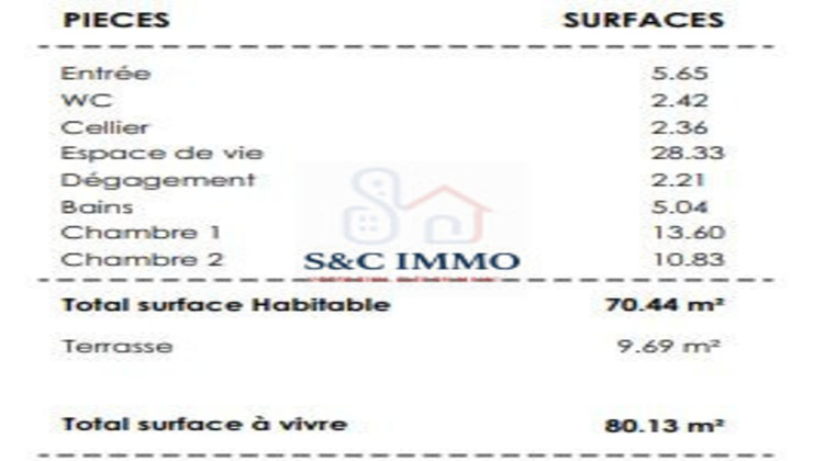 Ma-Cabane - Vente Appartement Yutz, 70 m²